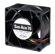 SanAce 山洋7038直流风机9GA0712P1H001