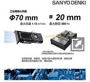 电源厂商使用散热风扇解决电源散热案例