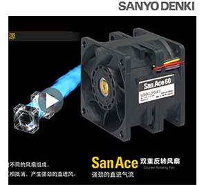 ICT机器厂商风扇案例