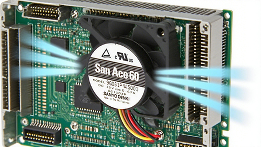 山洋San Ace 60×25在服务器的工作状态 
