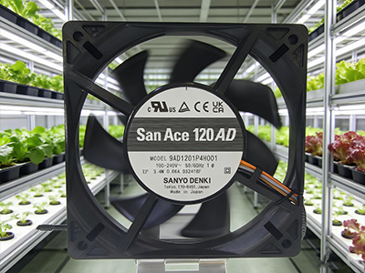 山洋 San Ace ACDC 风扇为何更适合植物工厂移动设备？ 
