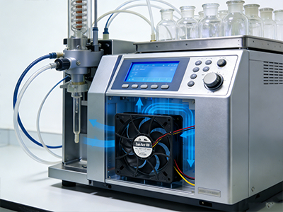 使用 1 台 San Ace 9RA 140×140x38mm DC风扇,在保持足够风量与静压的同时,替代原有 3 台 80×25mm 风扇方案,实现结构简化。