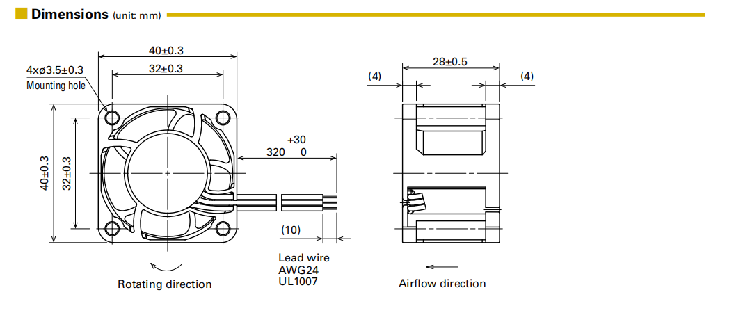 SANYO DENKI 9RA0405H3001 直流5V散热风扇 山洋San Ace 40x40x28mm轴流风扇 山洋电气官方02
