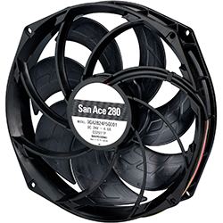 新品|山洋San Ace 280系列低功耗DC散热风扇发布:280×50mm大尺寸设计提升工业设备散热效率01