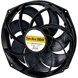 新品|山洋San Ace 280W防水散热风扇发布:IP56防护等级满足恶劣环境工业设备散热需求01